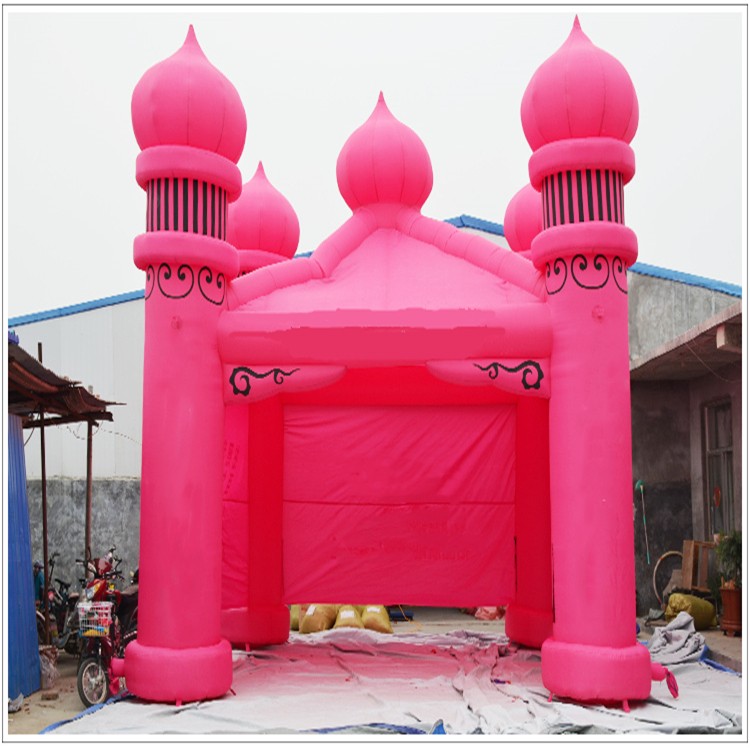双桥粉色帐篷